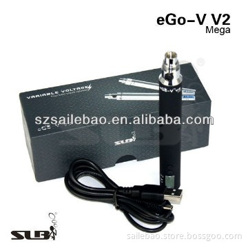 2013 hottest selling ego-v v2 1200mAh variable 1200mAh voltage battery